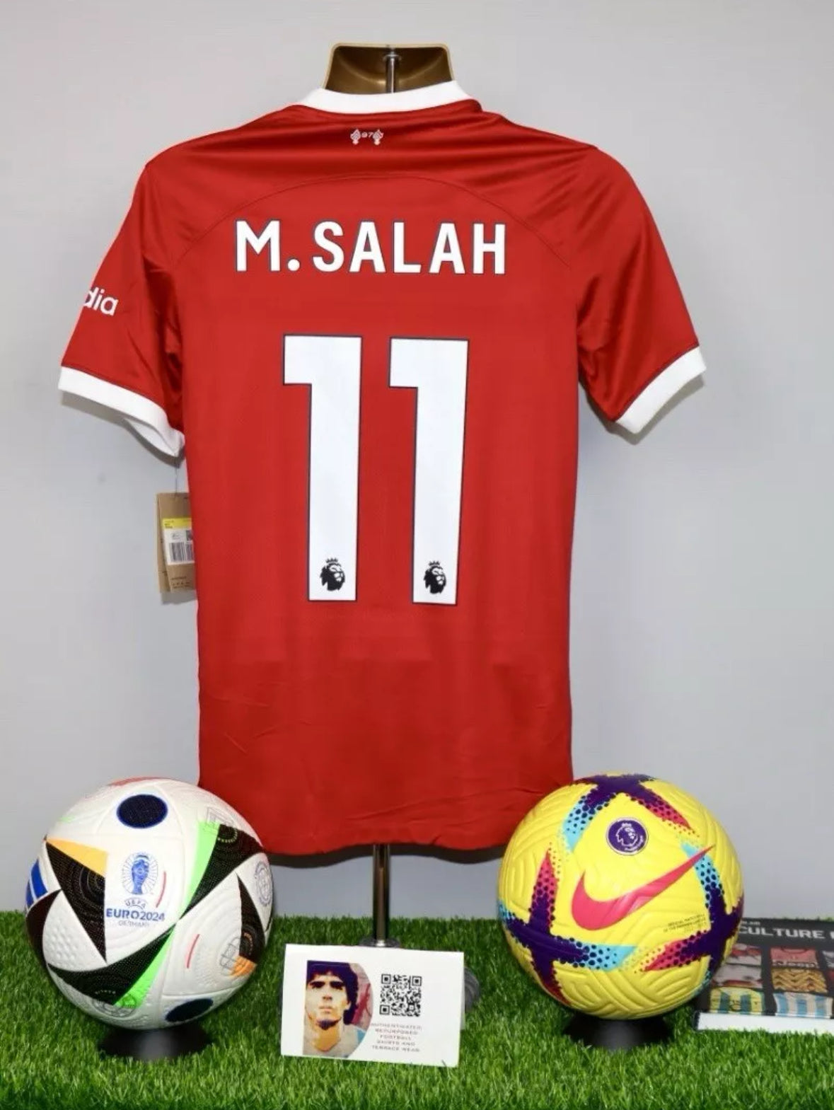 SALAH 11 Liverpool 2023/24 Home Shirt