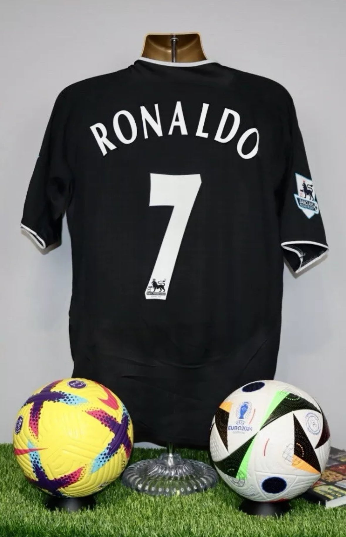 RONALDO 7 Manchester United 2003/05 Away Shirt