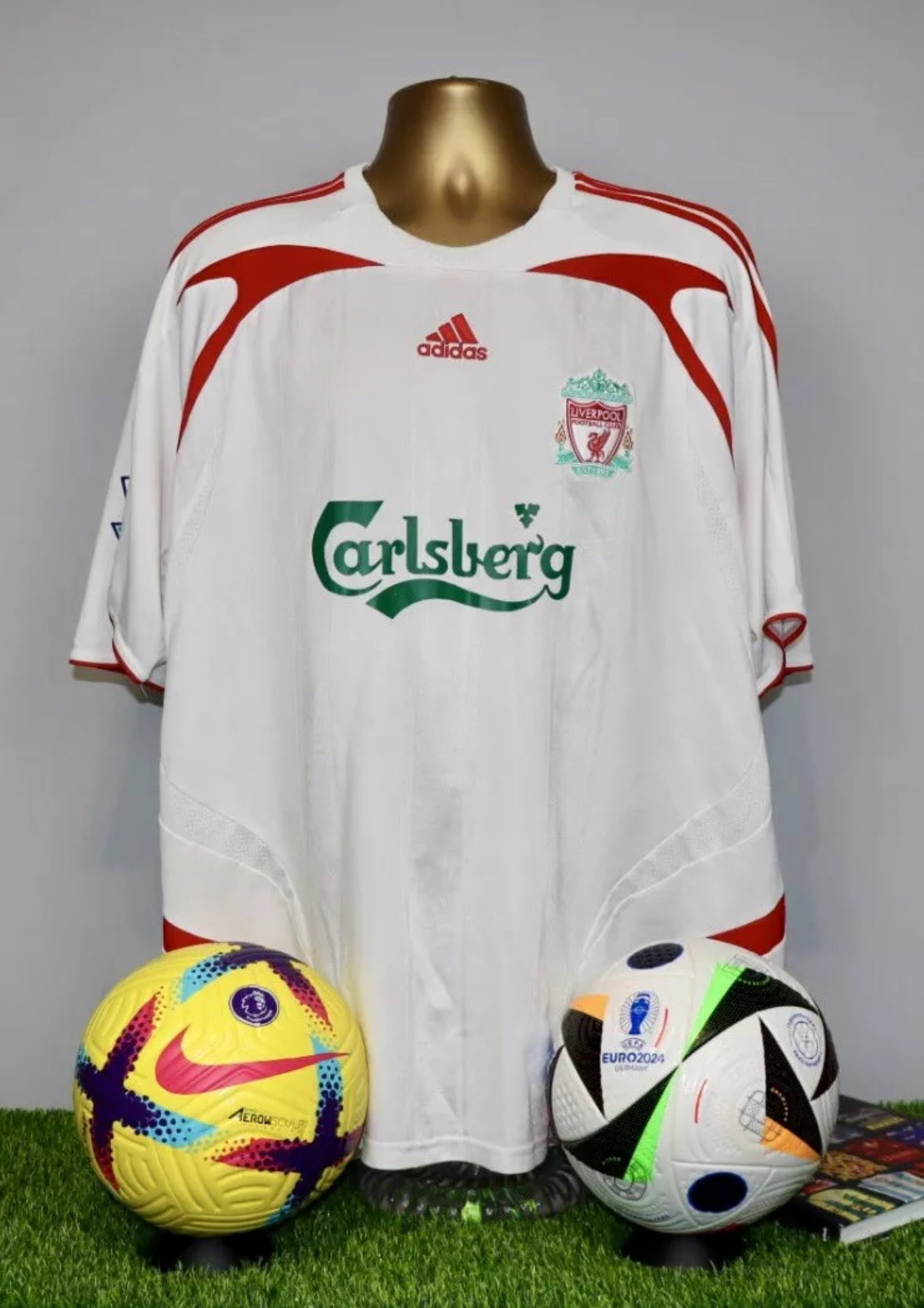GERRARD 8 Liverpool 2007/08 Away Shirt