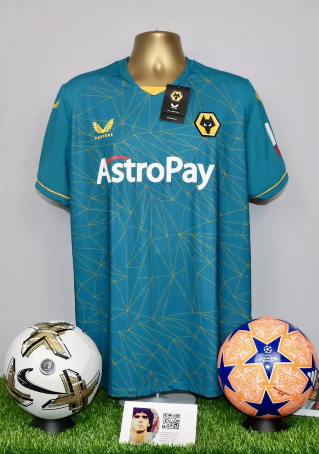 Wolves 2022/23 Pro Away Shirt BNWT
