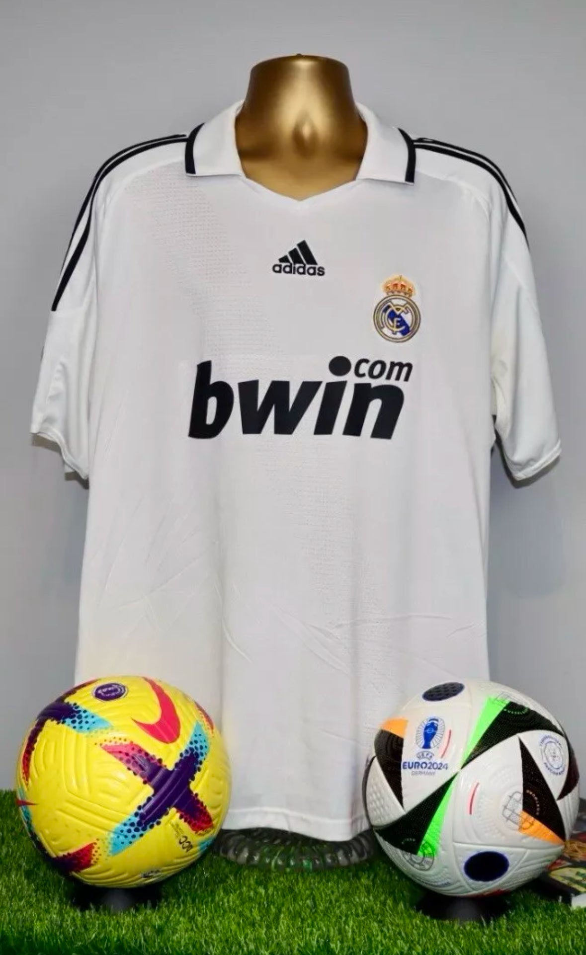 SERGIO RAMOS 4 2008/09 Real Madrid Home Shirt