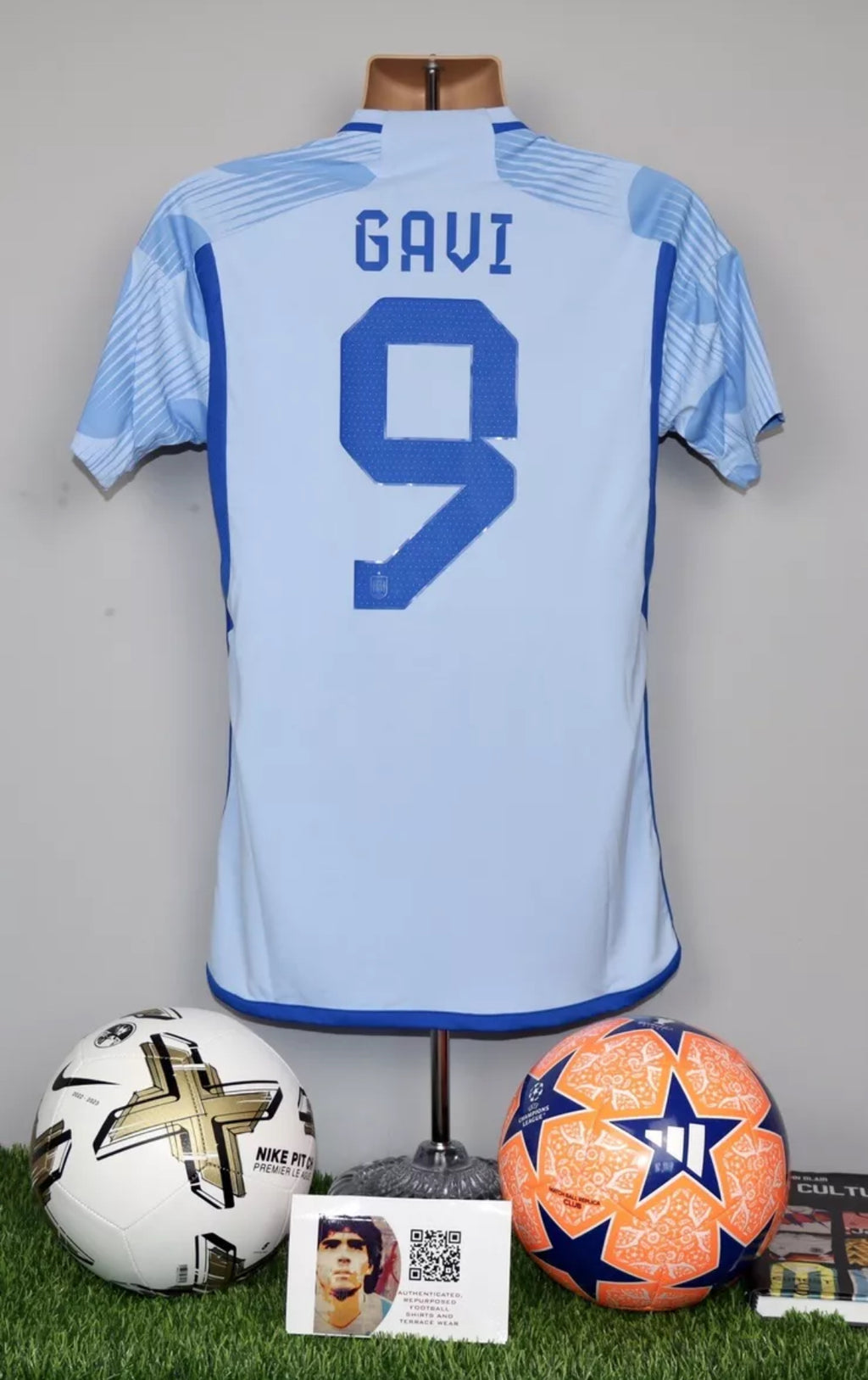 GAVI 9 Spain 2022/23 Away Shirt