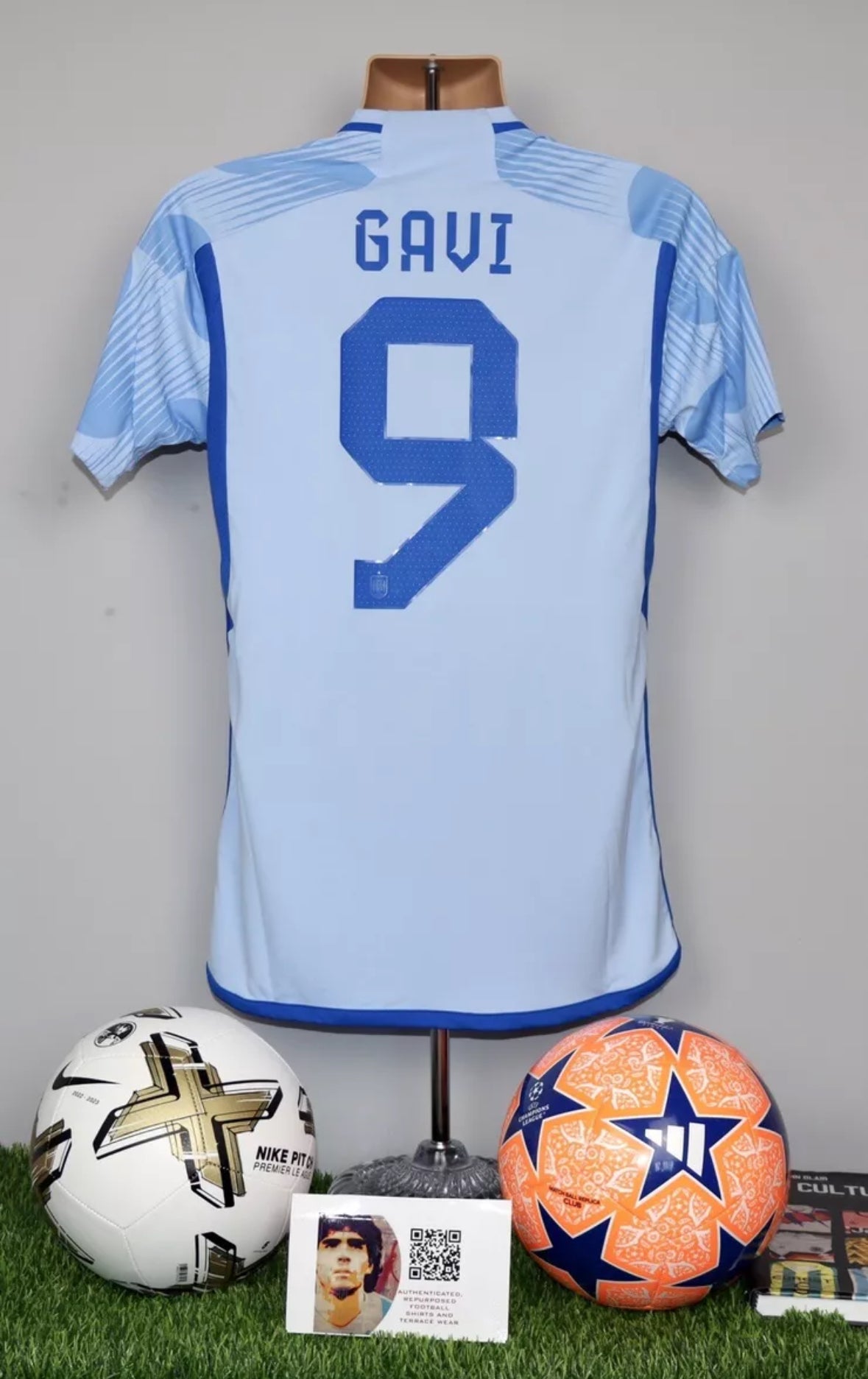 GAVI 9 Spain 2022/23 Away Shirt