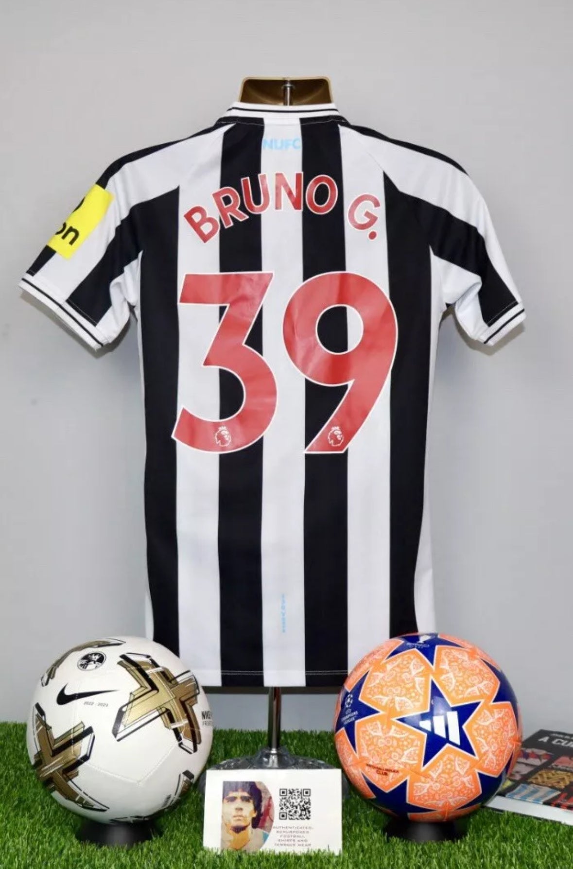 BRUNO G 39 Newcastle United Home Shirt 22/23