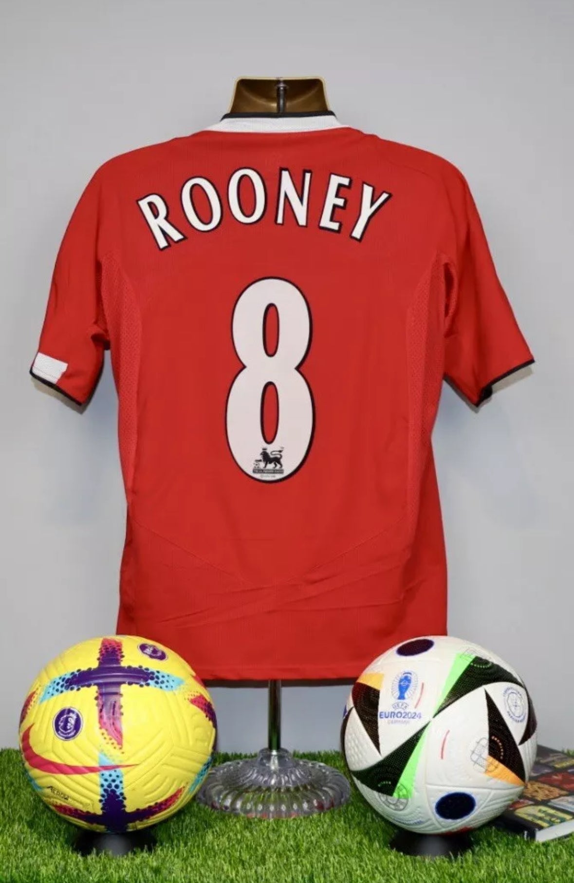 ROONEY 8 Manchester United 2004/06 Home Shirt