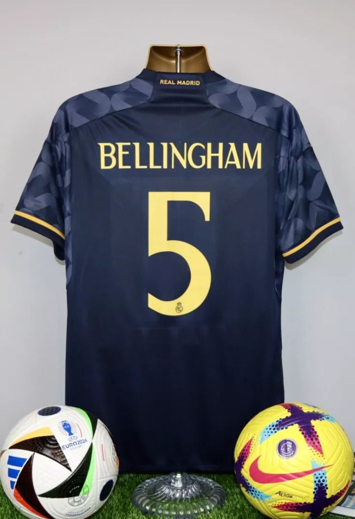BELLINGHAM 5 2023/24 Real Madrid Away Shirt