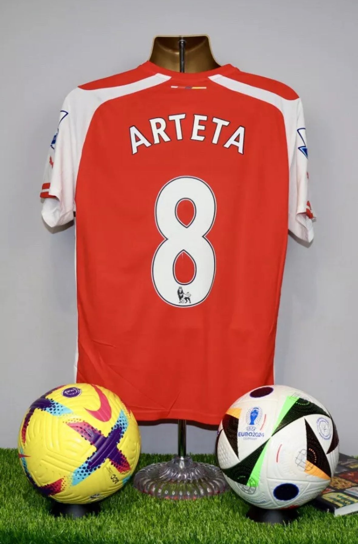 ARTETA 8 Arsenal 2014/15 Home Shirt