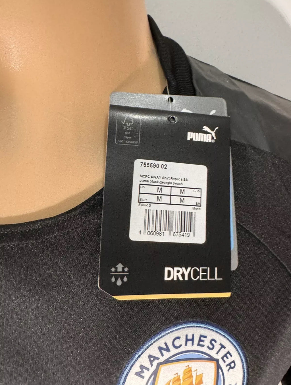 Manchester City 19/20 Away Shirt BNWT