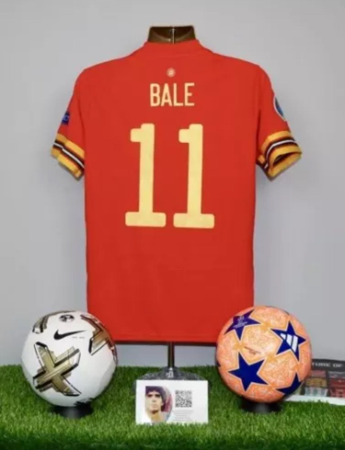 BALE 11 Wales Euro Football Shirt 2020-22