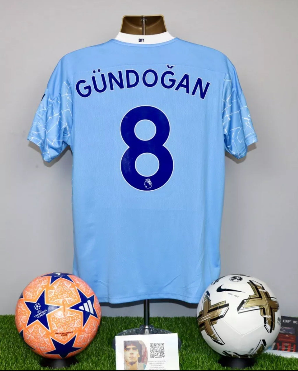 GÜNDOGAN 8 Manchester City 2020/21 Home Shirt