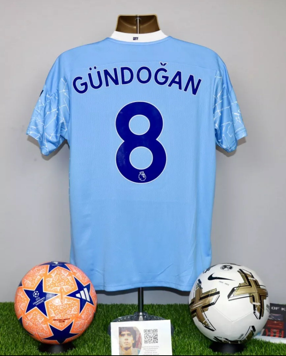 GÜNDOGAN 8 Manchester City 2020/21 Home Shirt