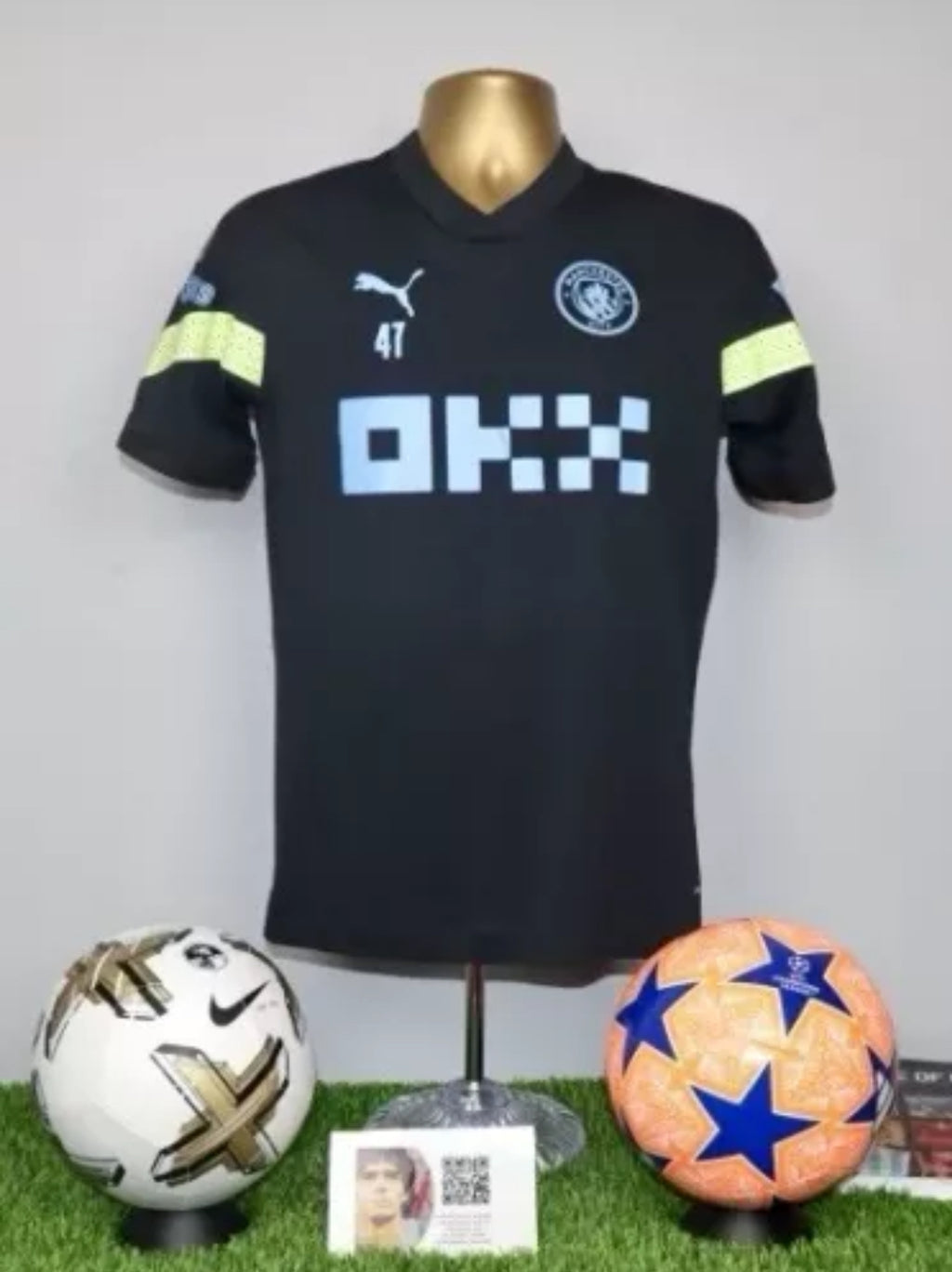 FODEN 47 Manchester City 22/23 Player Issue Training Shirt