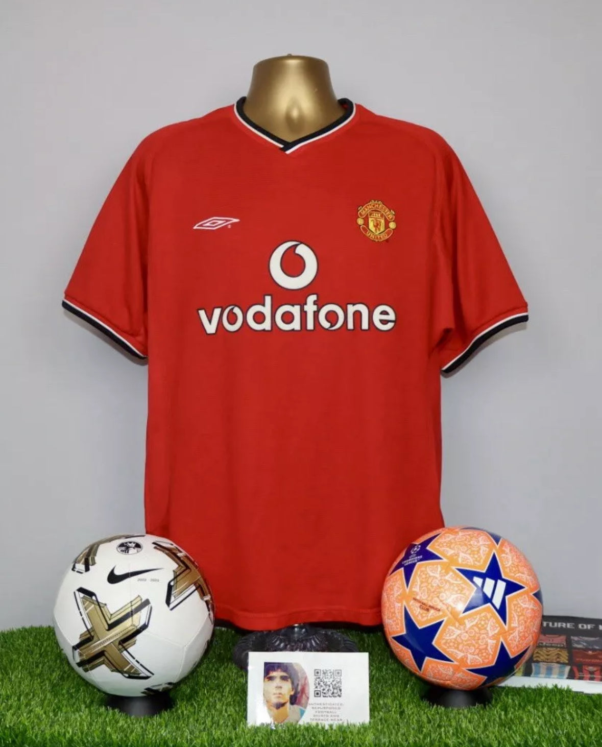 Manchester United 2000/02 Home Shirt