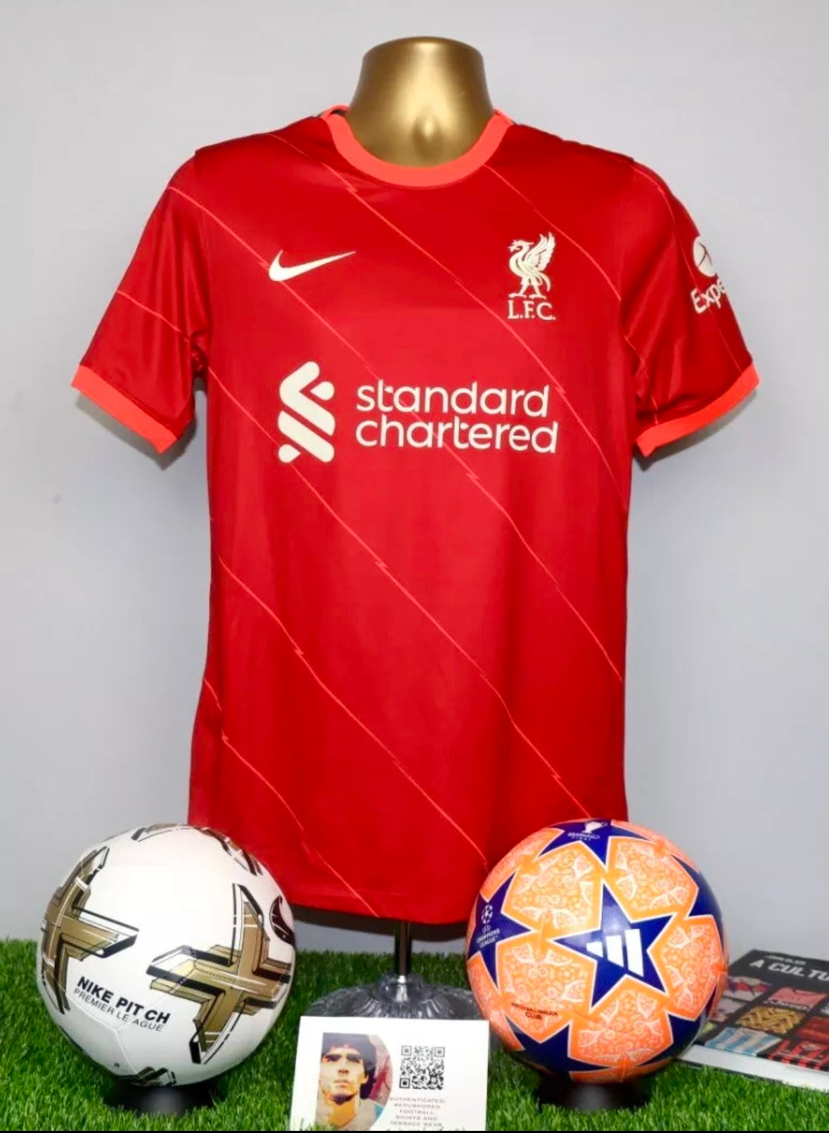 SALAH 11 BNWT 2021/22 Liverpool Home Shirt