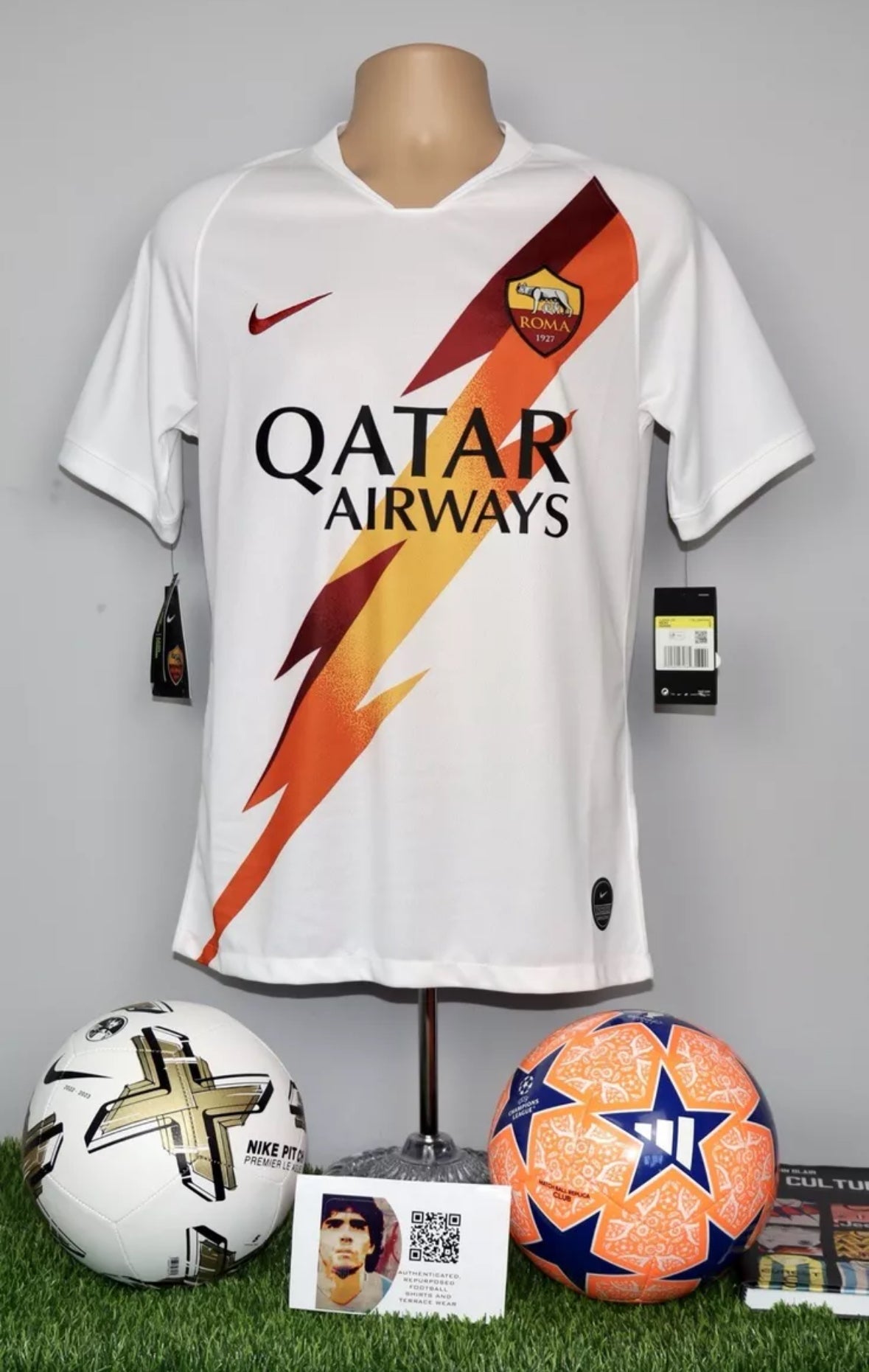 KLUIVERT 99 As Roma 2019/20 Away Shirt