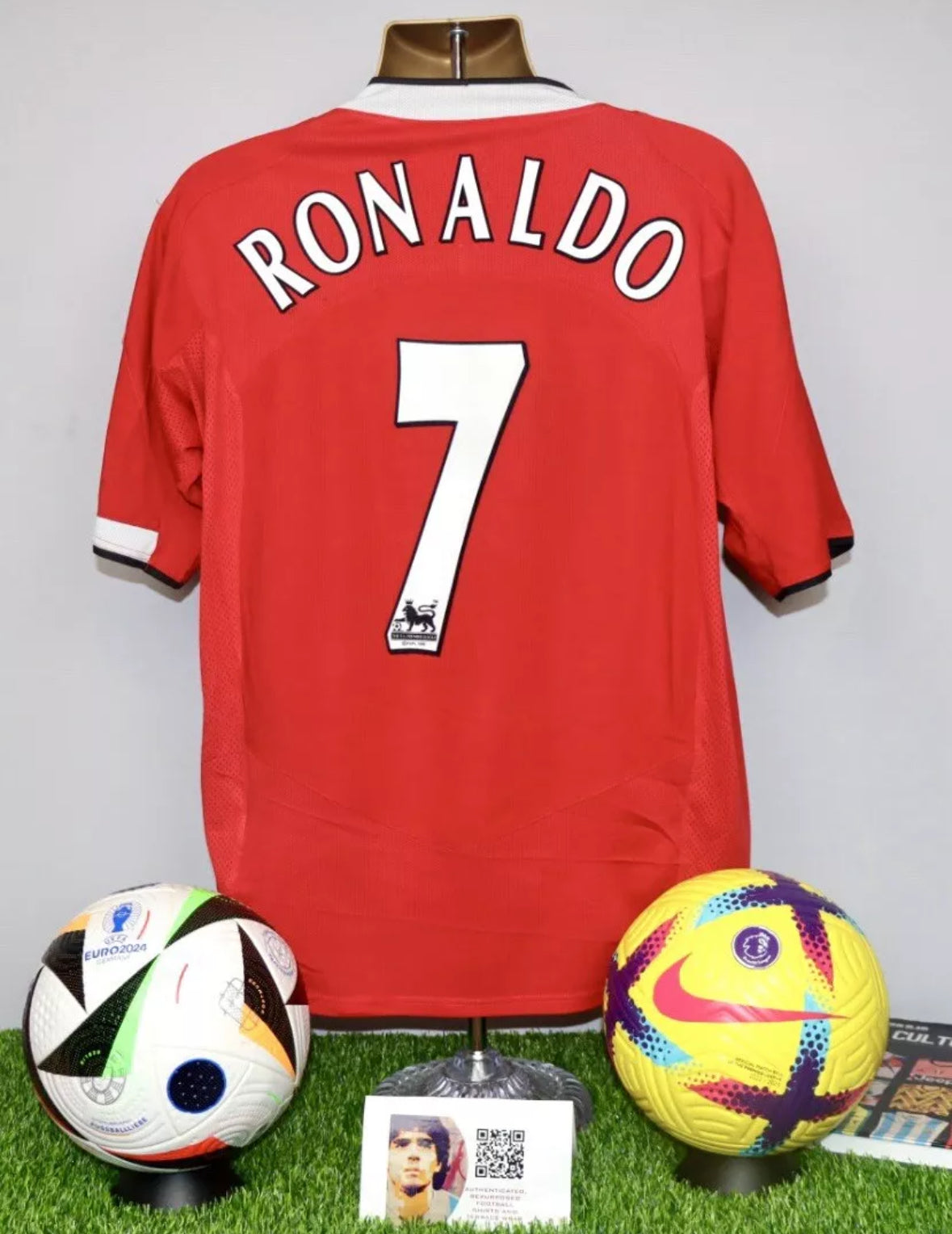 RONALDO 7 Manchester United 2004/06 Home Shirt
