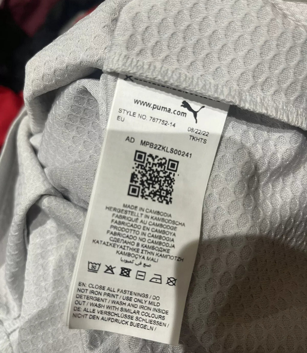 GREALISH 10 Manchester City Player Issue Worn Treble Winning Season DryCell