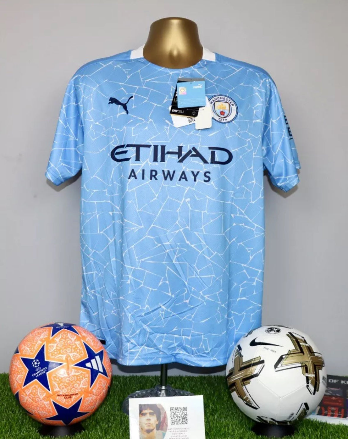 GÜNDOGAN 8 Manchester City 2020/21 Home Shirt