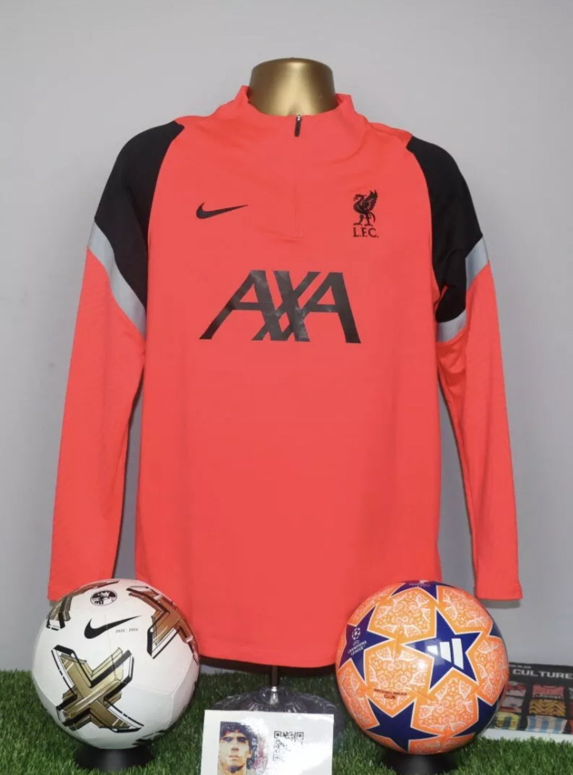 2020/21 Liverpool 1/4 Zip Drill Top