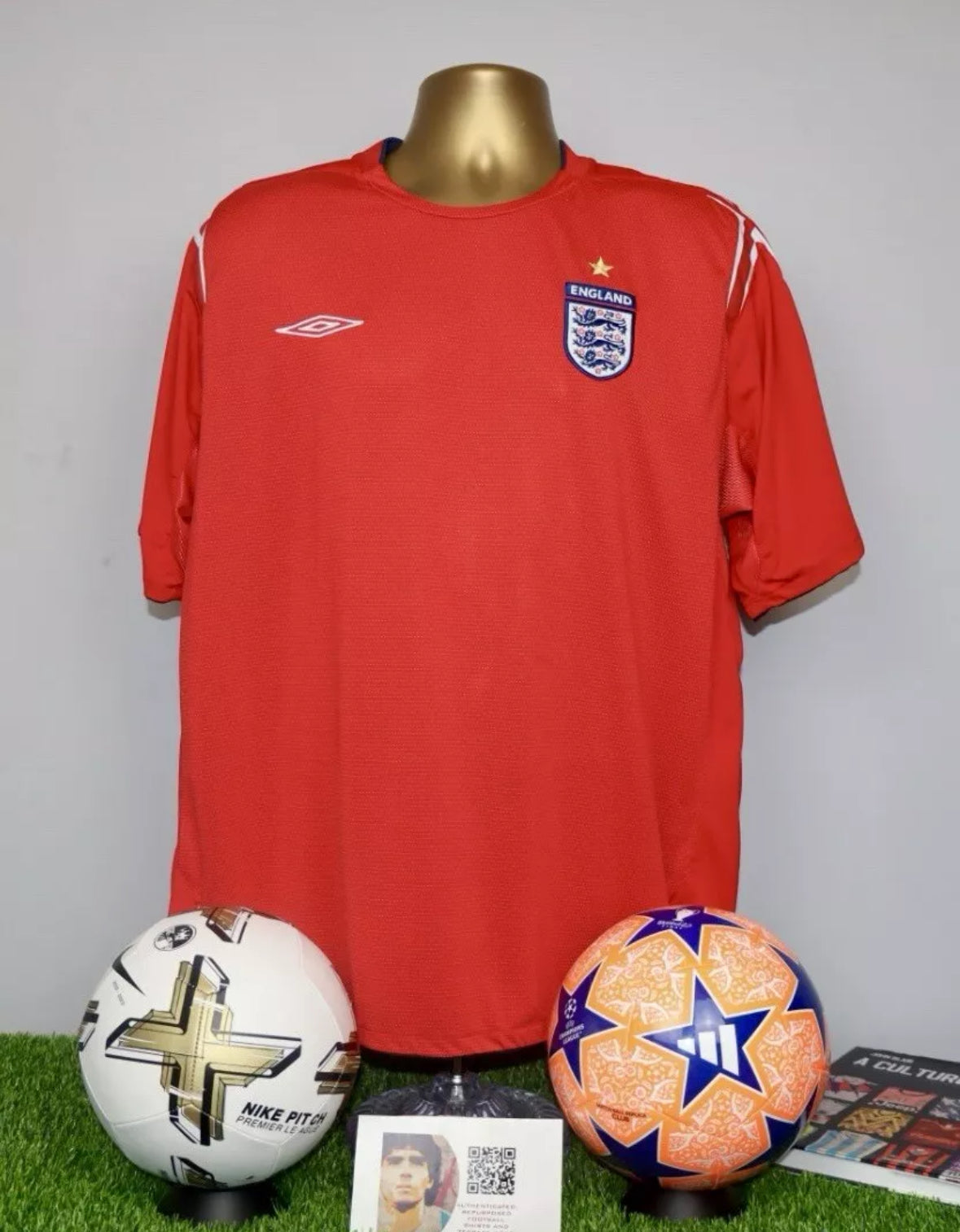 England 2004/06 Away Shirt