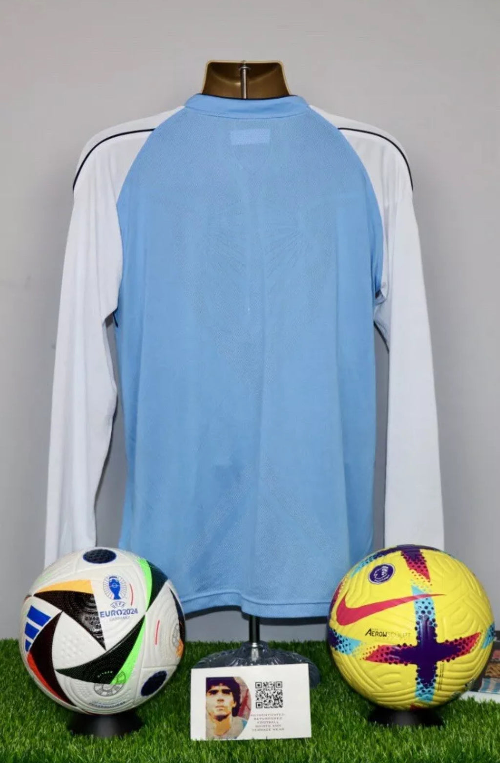 Manchester City 2006/07 L/S Home Shirt