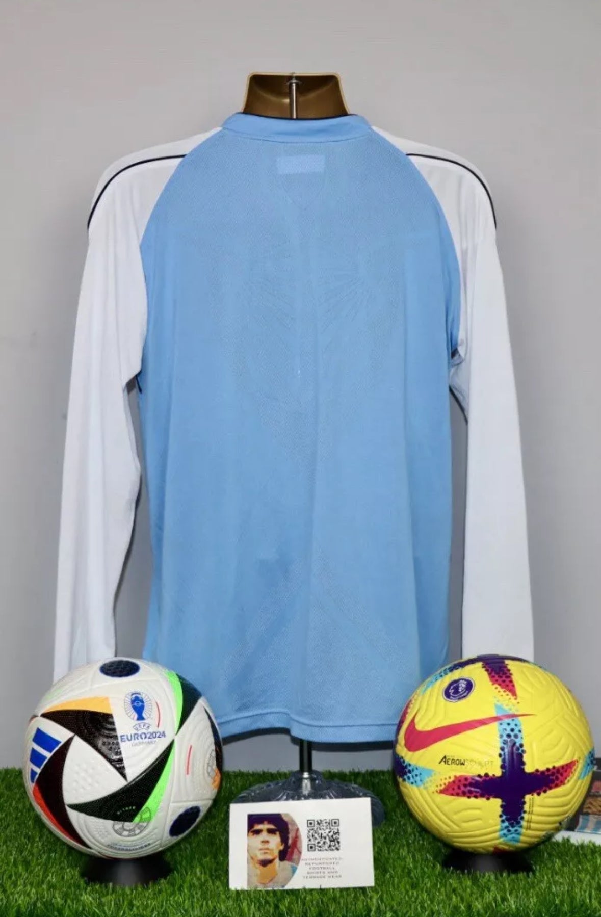 Manchester City 2006/07 L/S Home Shirt