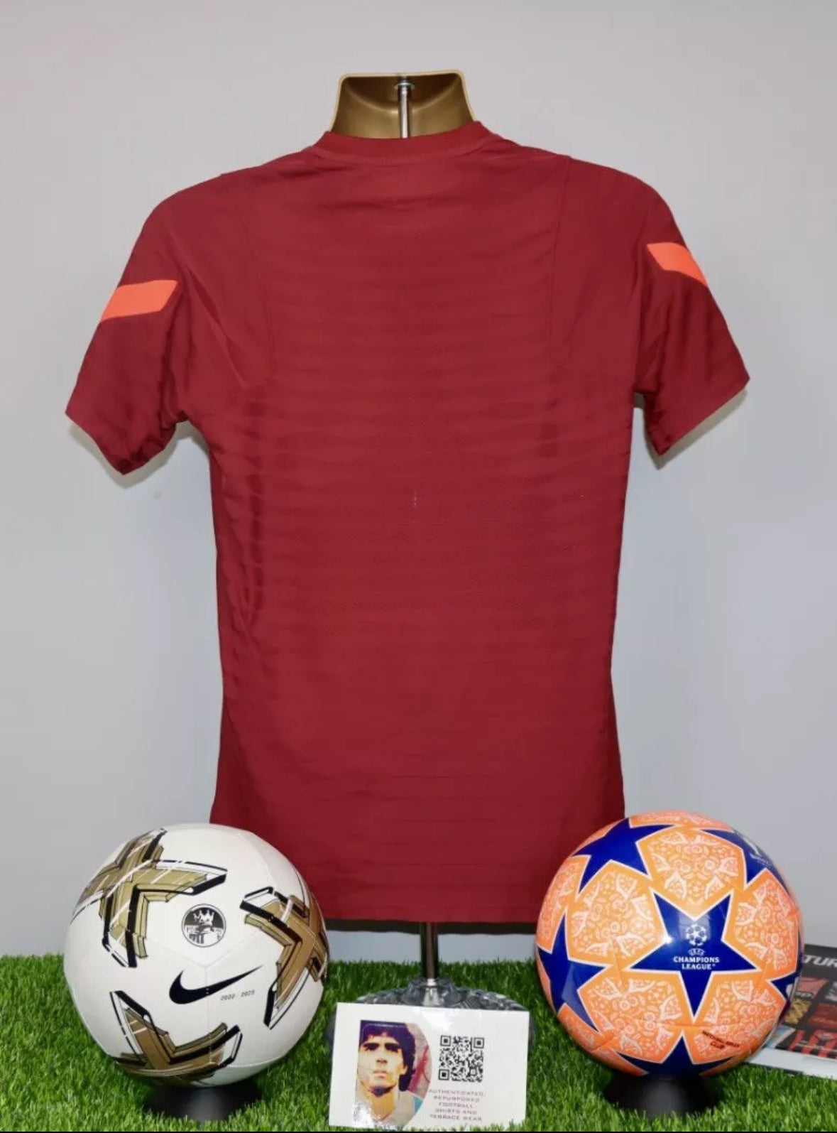Liverpool 2021/22 Player Issue/Worn Training Shirt #73