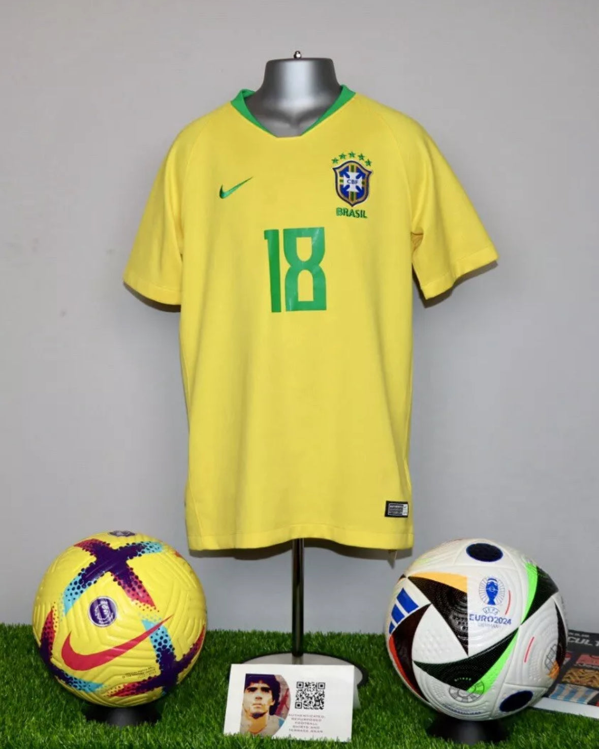 FRED 18 Brazil 2018/19 Home Shirt KIDS