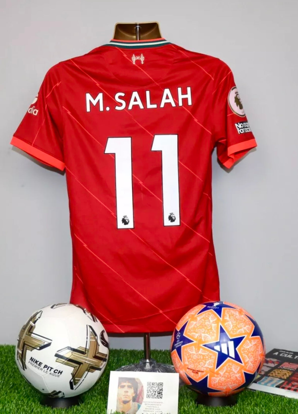SALAH 11 BNWT 2021/22 Liverpool Home Shirt