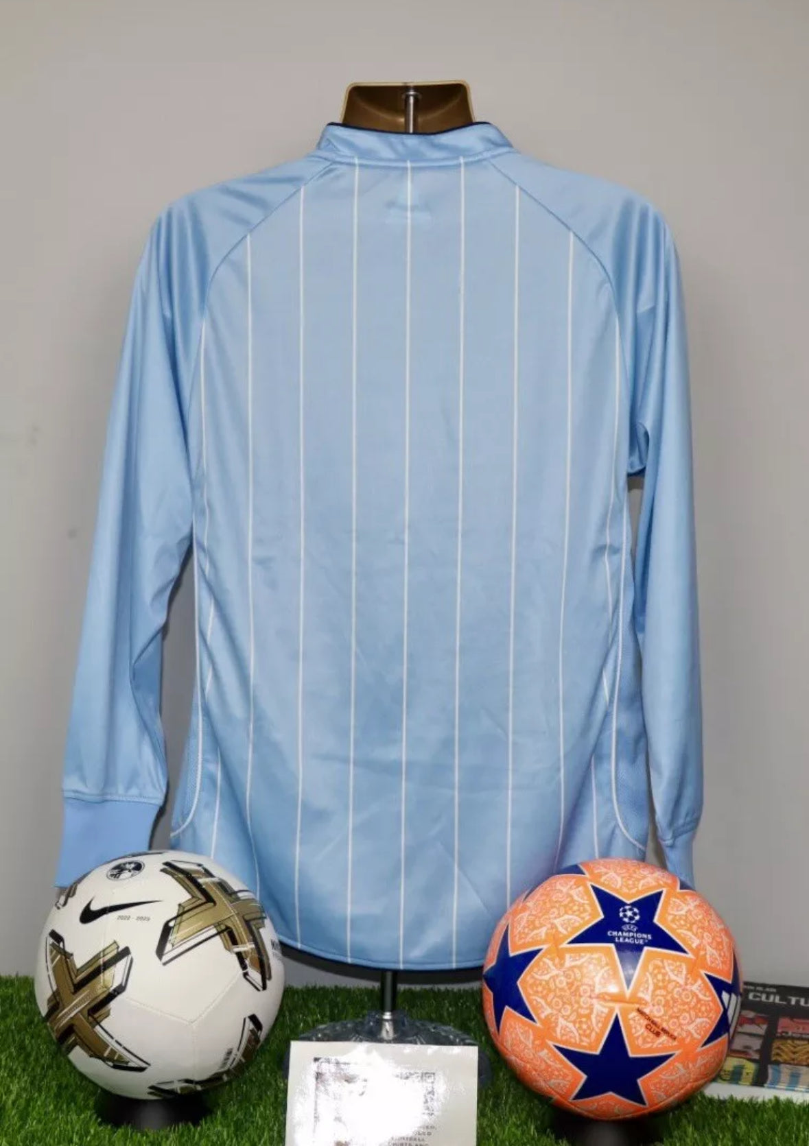 Manchester City 2007/08 L/S Home Shirt