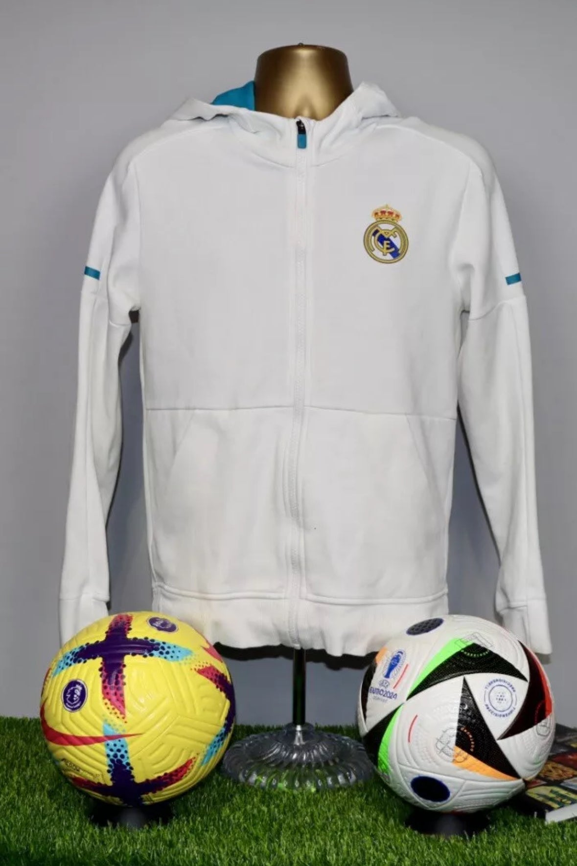 Real Madrid Hooded Sweat Top