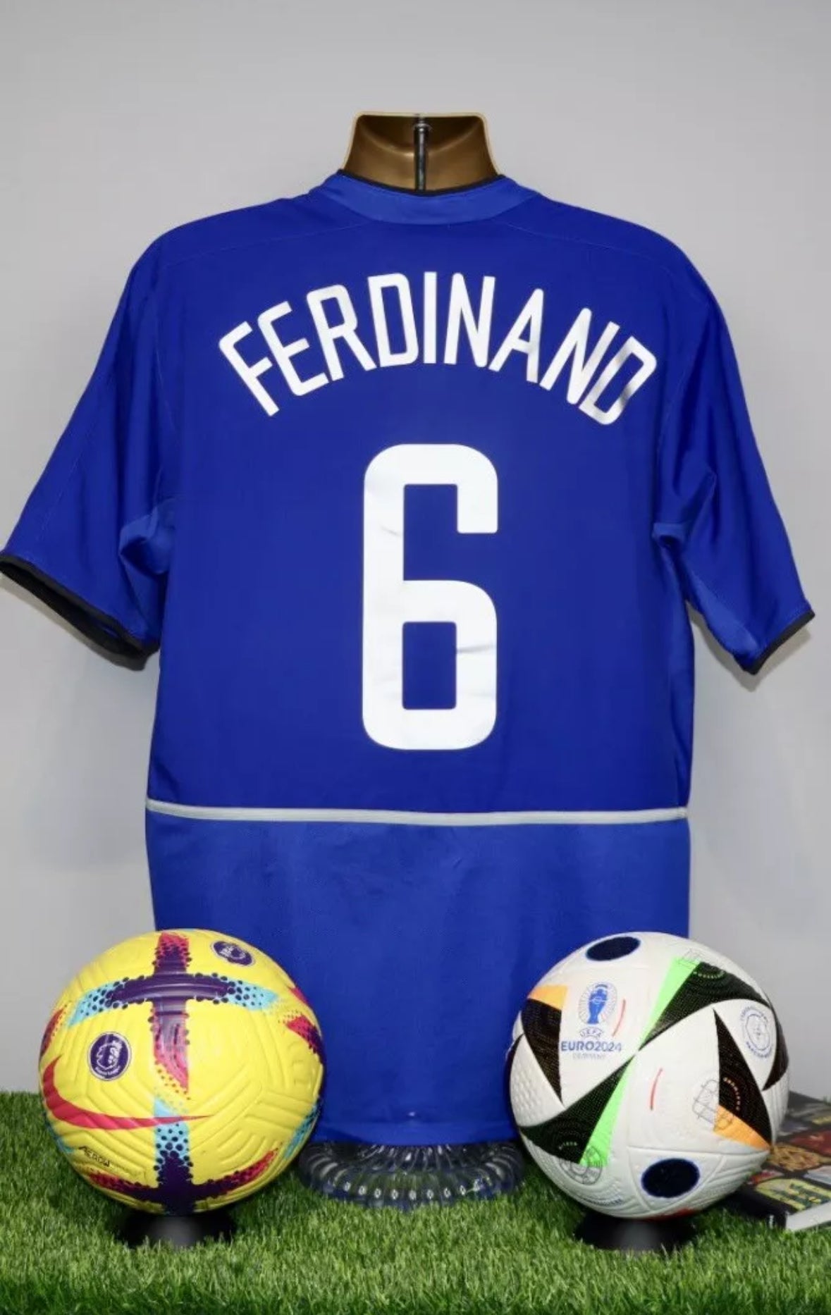 FERDINAND 6 2002/03 Manchester United Third Shirt