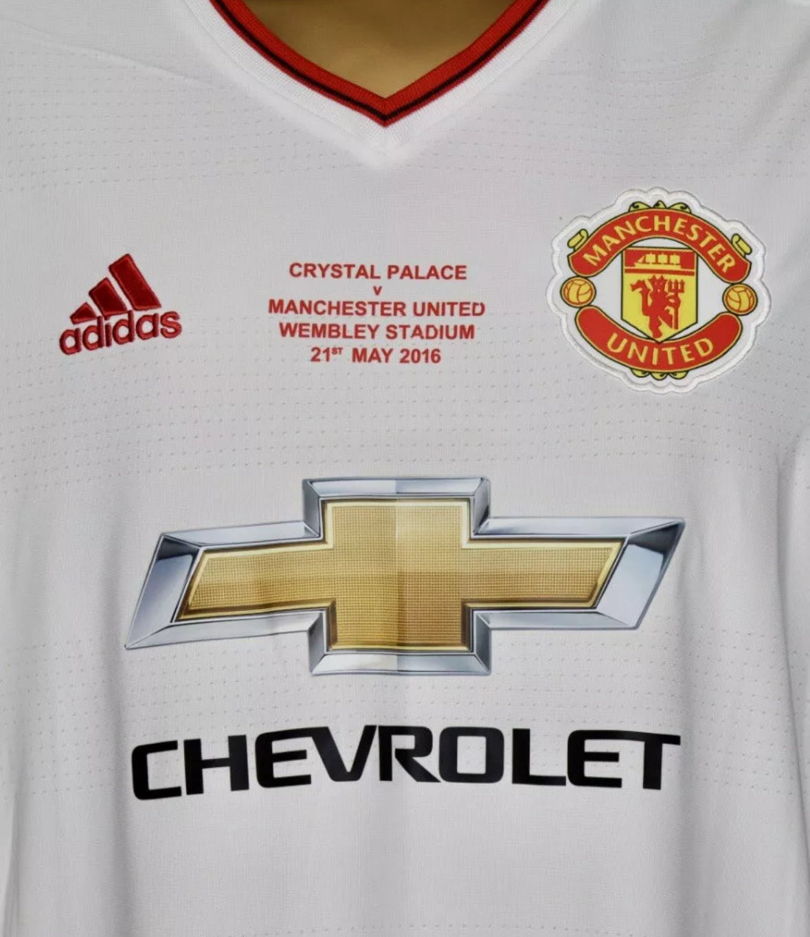 ROONEY 10 Manchester United 2015/16 Away Shirt with FA CUP final inscription