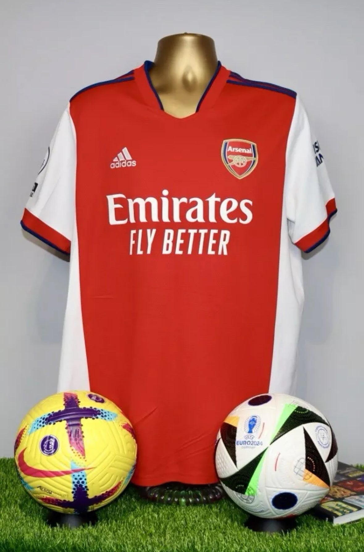 ØDEGAARD 8 Arsenal 2021/22 Home Shirt
