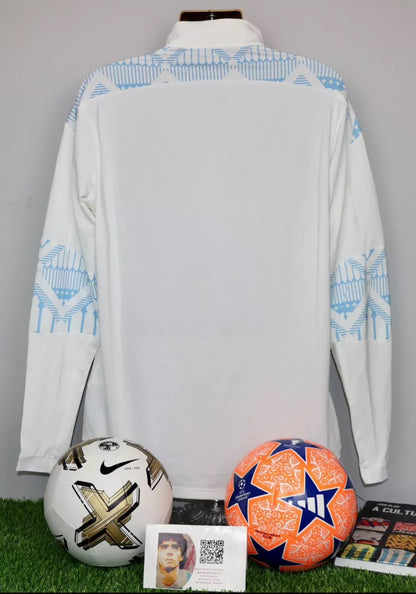 Manchester City 2020-2021 Stadium Half Zip Top
