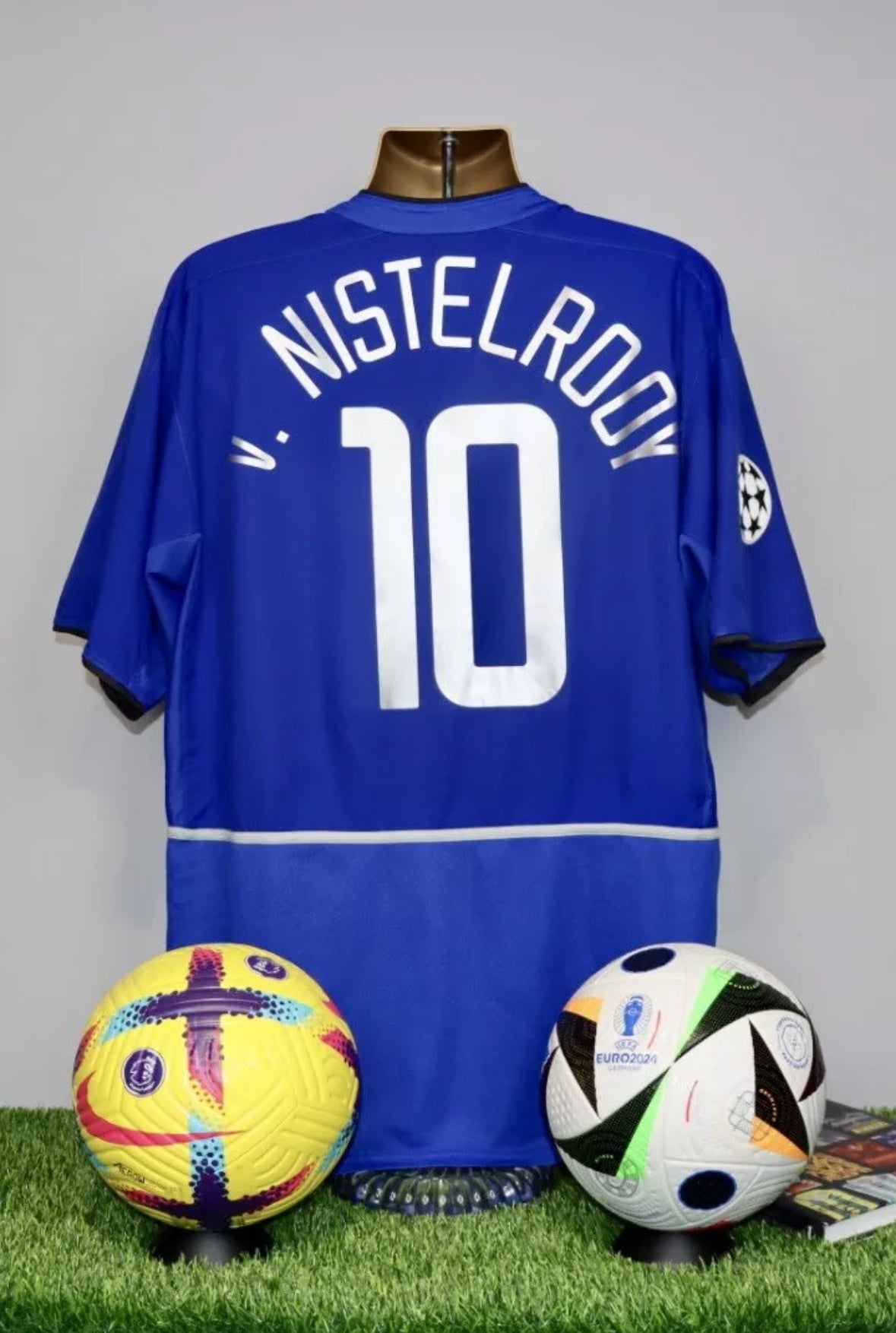 V.NISTELROOY 10 2002/03 Manchester United Third Shirt