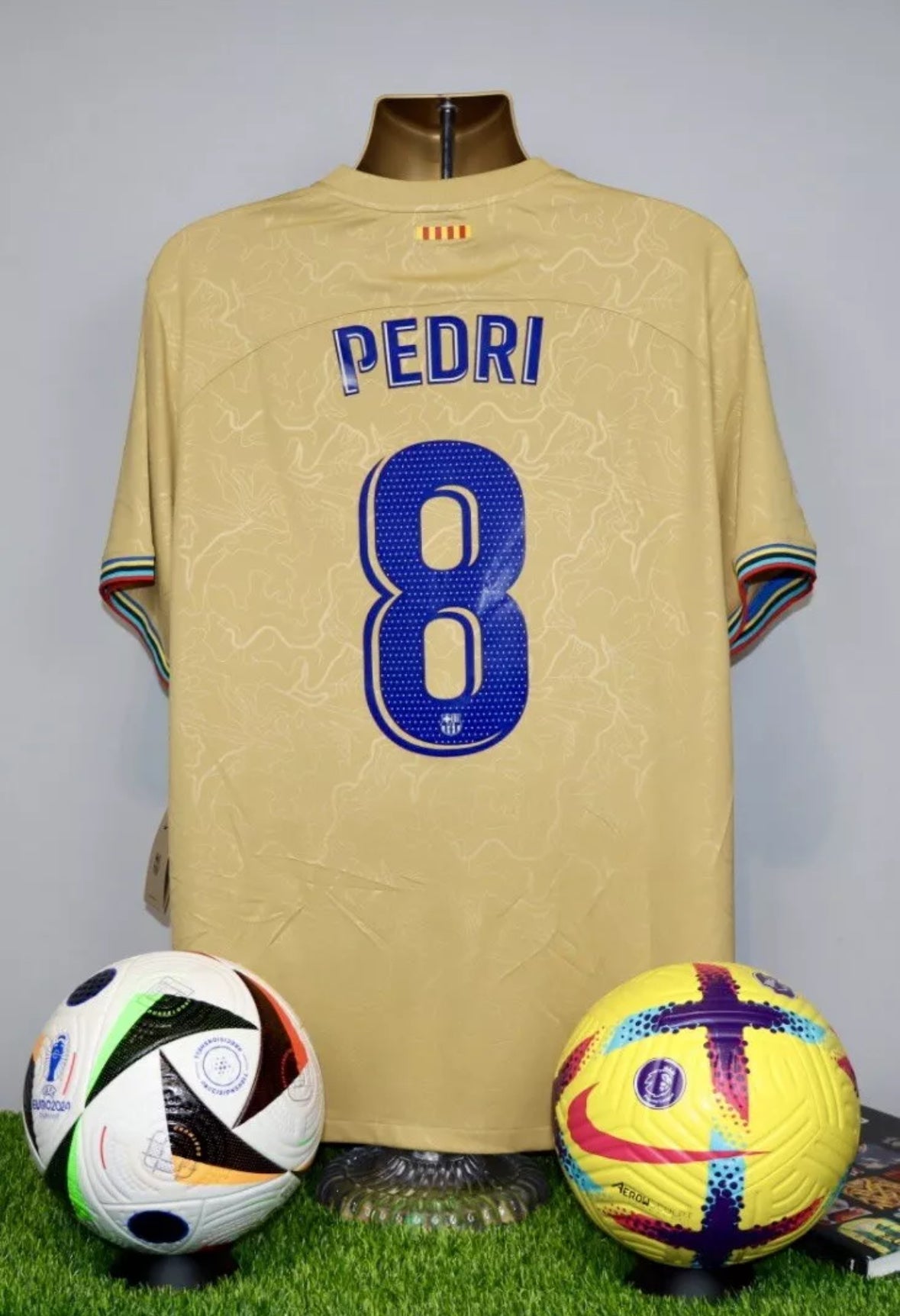 PEDRI 8 Barcelona 2022/23 Away Shirt