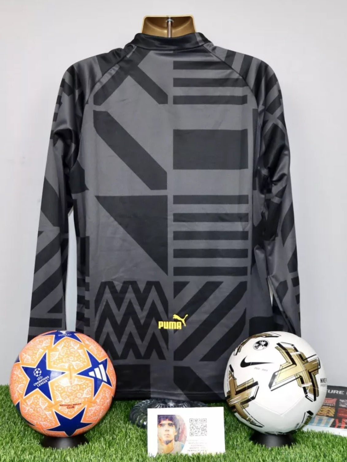 Manchester City 2022/23 Puma Pre-Match Sweatshirt - BNWT