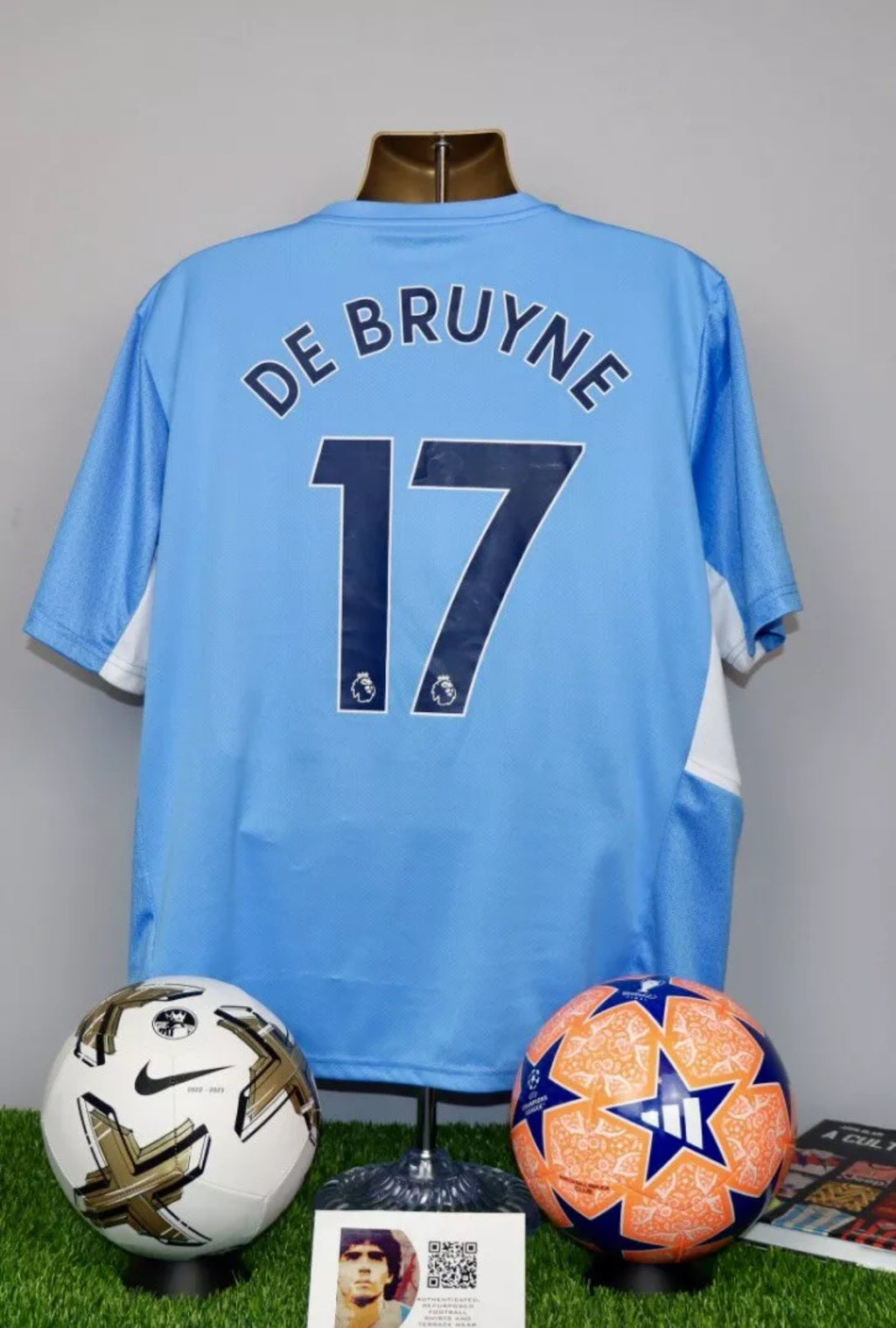 DE BRUYNE 17 Manchester City 2020/21 Home Shirt