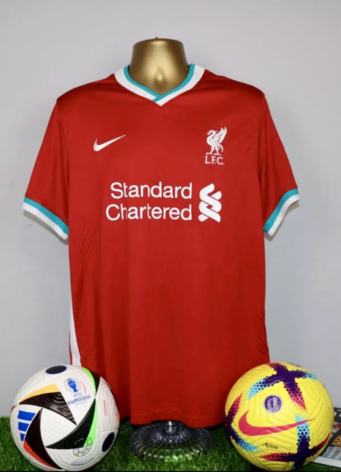 VIRGIL 4 Liverpool 2020/21 Home Shirt