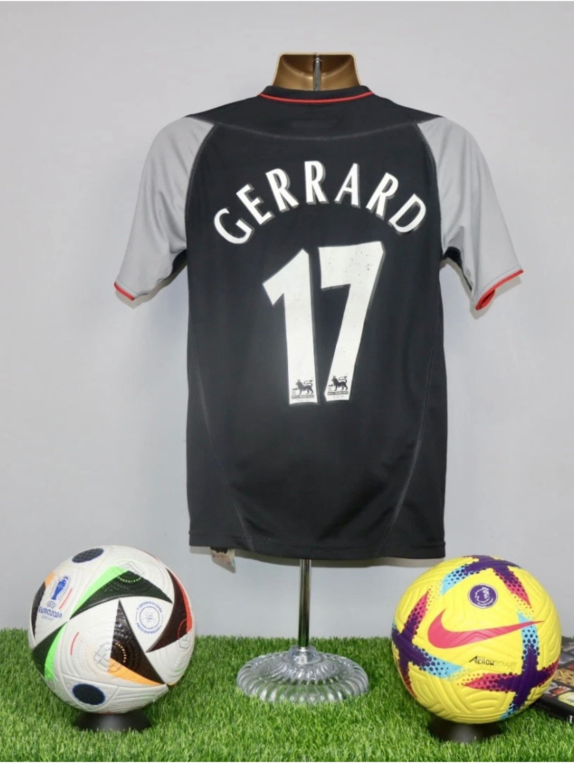 GERRARD 17 Liverpool 2002/04 Away Shirt
