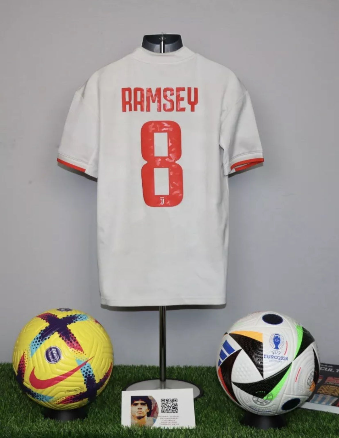 RAMSEY 8 2019/20 Juventus Away Shirt KIDS