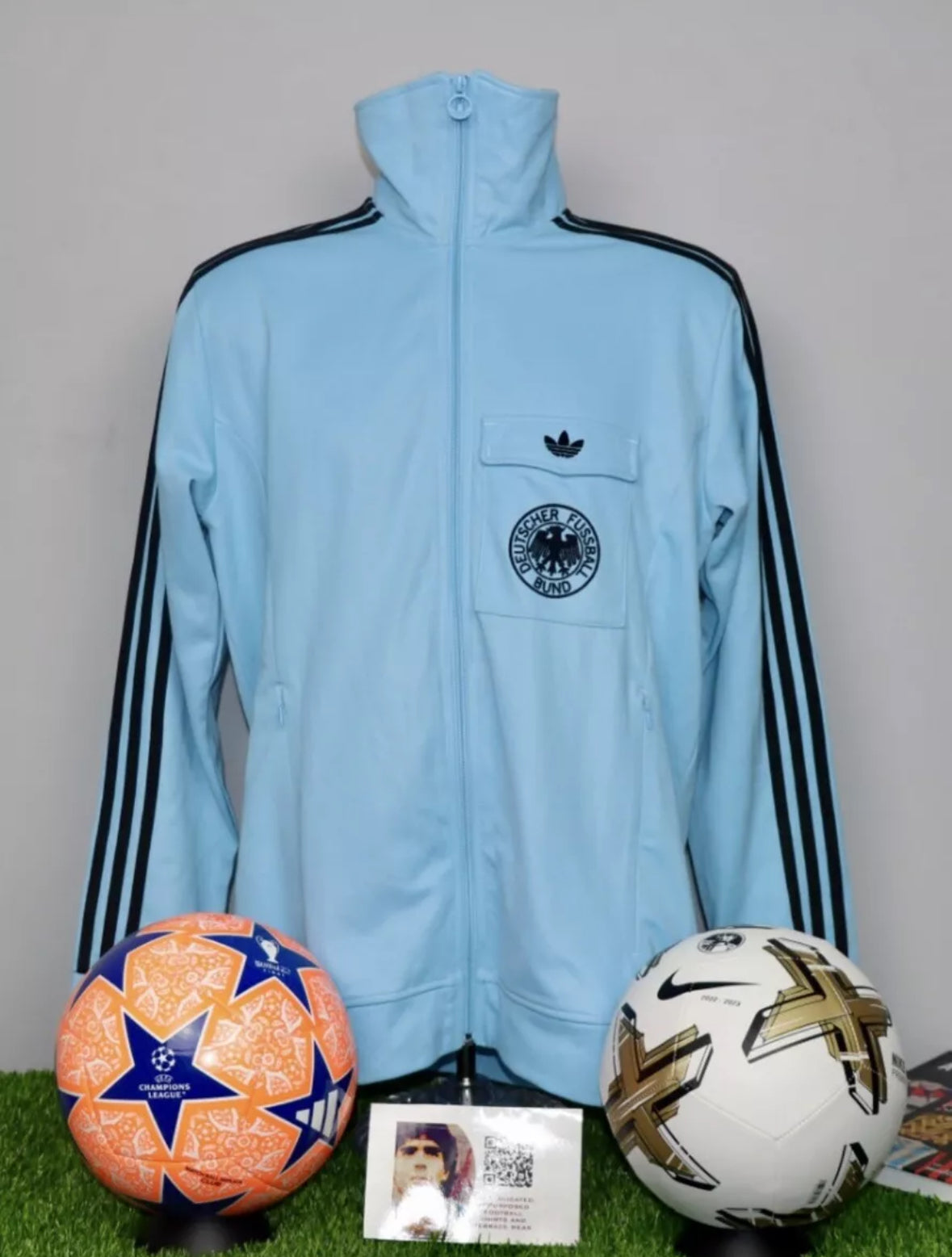 Adidas Germany Duetscher Fussball Bund Track Jacket