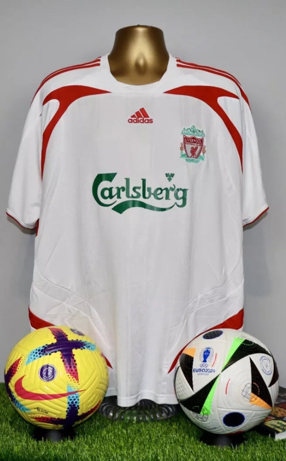 ALONSO 14 Liverpool 2007/08 Away Shirt