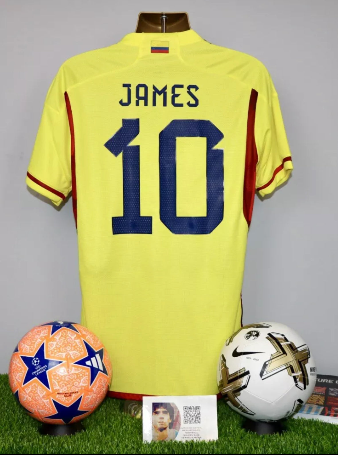 JAMES 10 Colombia 2022/23 Home Shirt