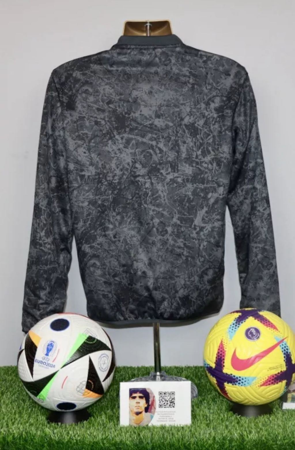 Manchester United 23/24 Stone Roses Player Issue Pre-Match Warm Top #68