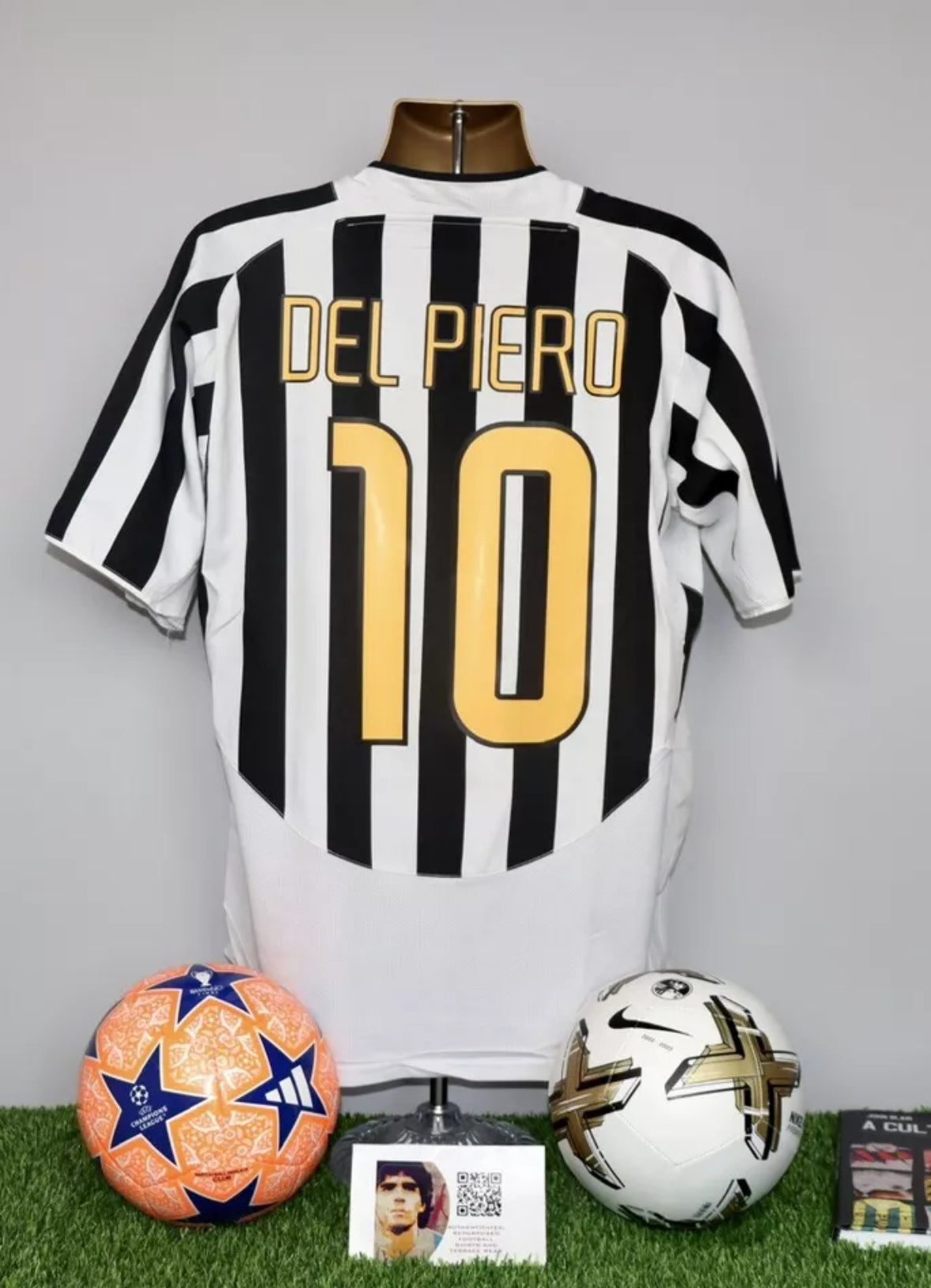 DEL PIERO 10 Juventus 2003-04 Home Shirt