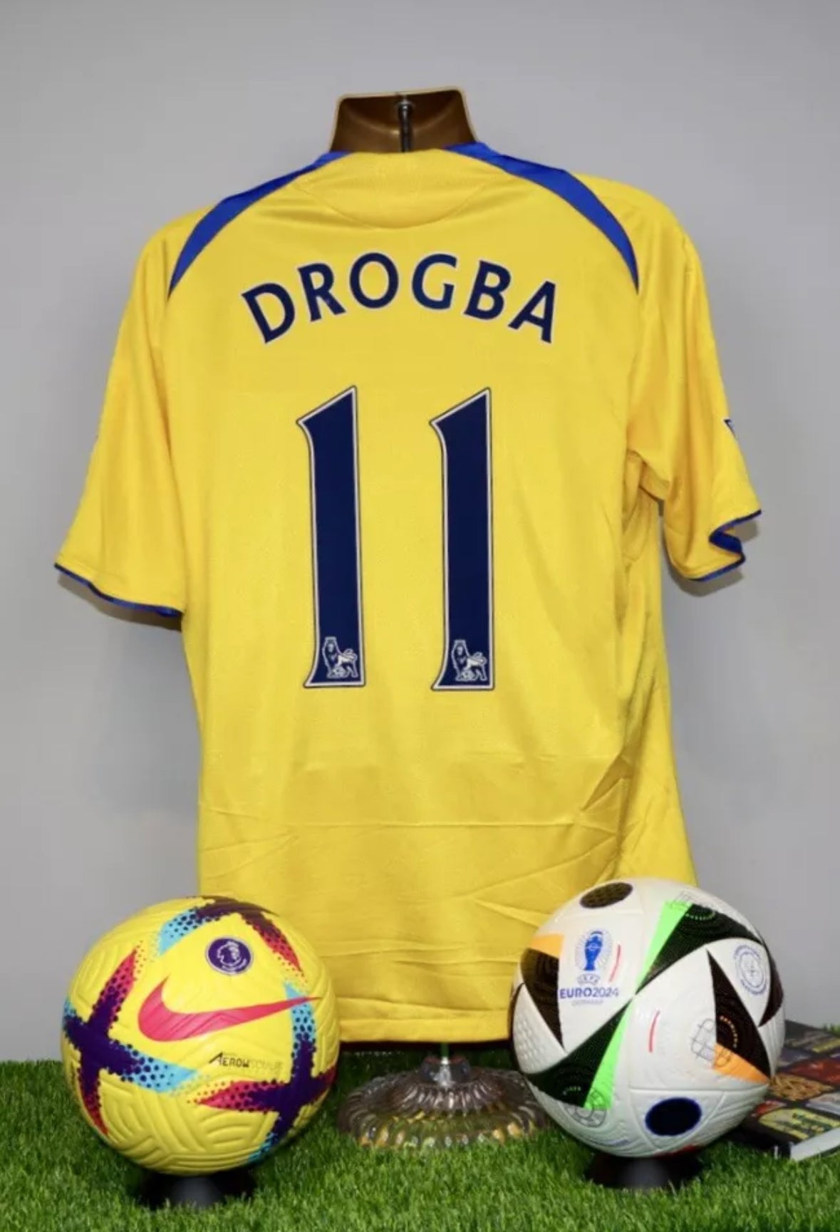 DROGBA 11 Chelsea 2008/09 Third Shirt