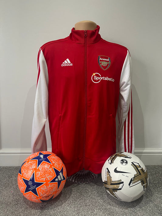 BNWT Arsenal FC 2020/2021 Adidas Player Issue Track Top Anthem Jacket