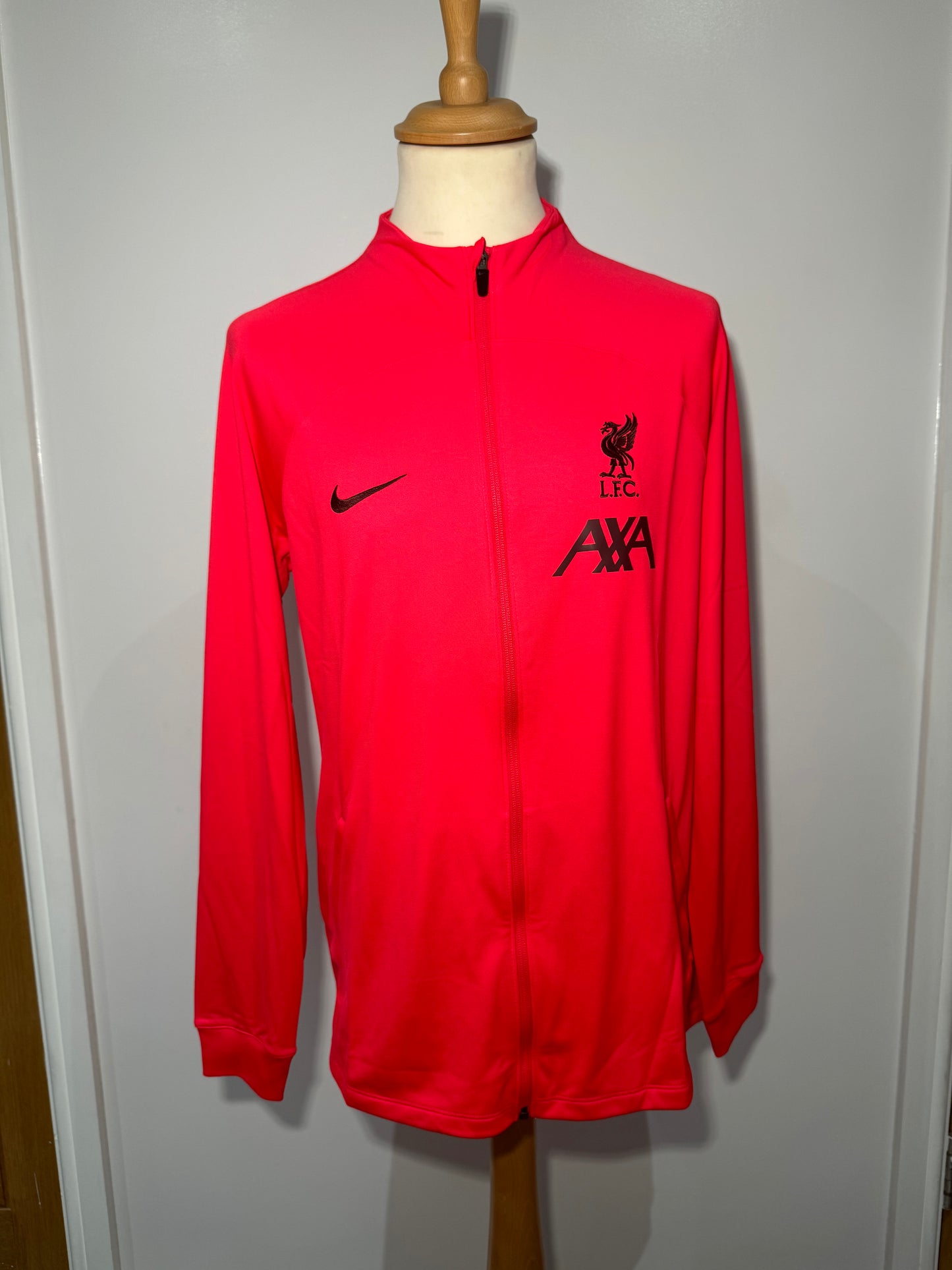 FIRMINO 9 2022-2023 Liverpool Player Issue/Worn Strike Track Jacket